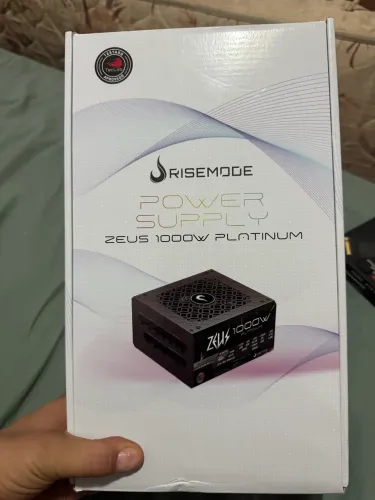 ? Fonte Rise Mode Zeus 1000W Platinum ? Full Modular