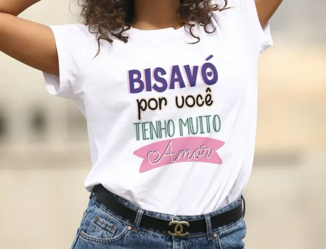 Camisa dia dos avós