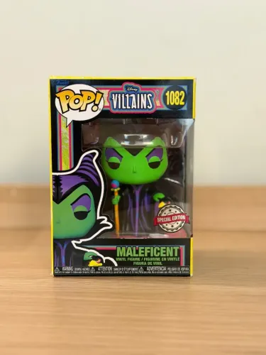 Funko Pop! Disney Viloes Malevola / Maleficent #1082 Exclusivo Blacklight