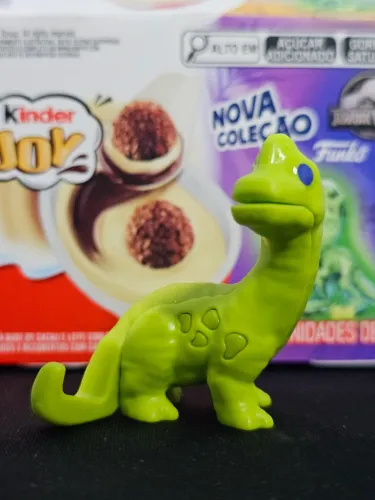Coleção Kinder Joy Jurassic Park Branquiossauro