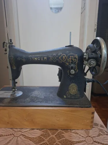 Máquina SINGER de costura original relíquia!