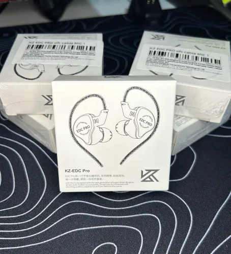 Chegou o KZ EDC Pro! Qualidade Profissional com Mic.lacrado