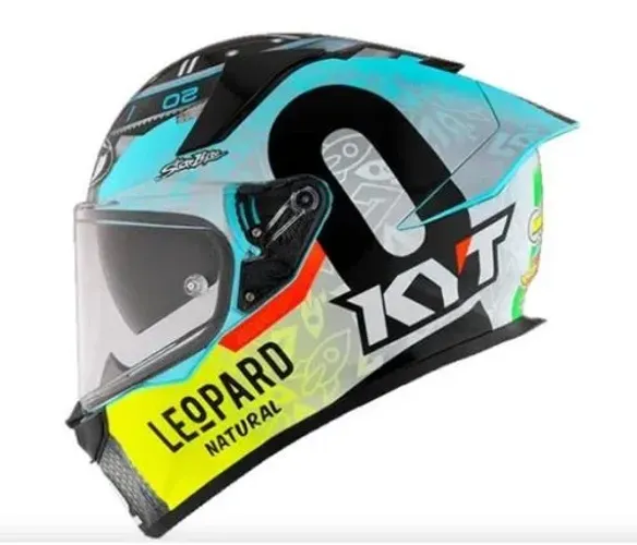 CAPACETE KYT R2R MAX FOGGIA MISANO 2022 58/M COM OCULOS