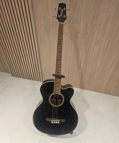  Baixolão Takamine muito novo e pouco usado