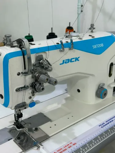 Máquina de costura industrial Pespontadeira jack direct Drive