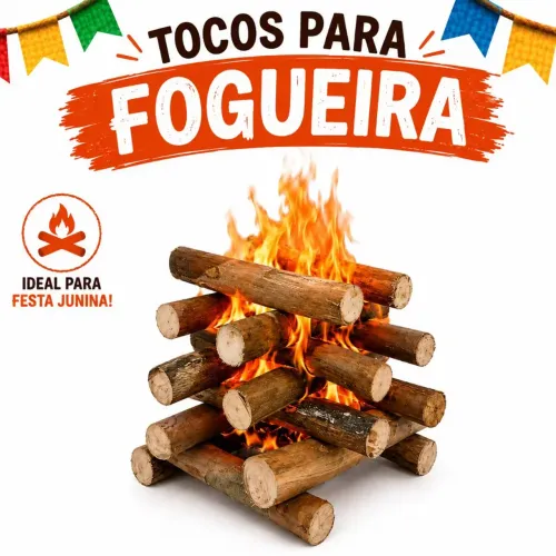 Lenha para forno e fogueira São João
