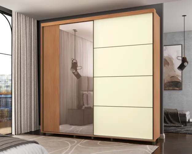 Guarda roupas - Tesla 100% MDF com 3 meses de uso
