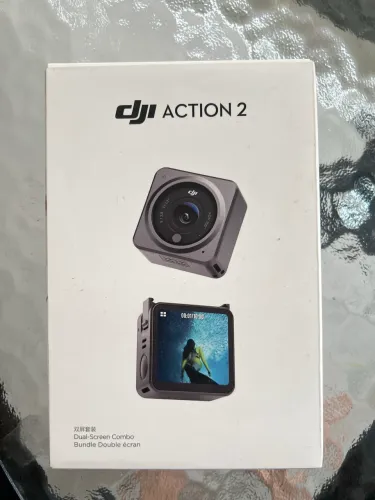 Dji action 2 + case + acessorios