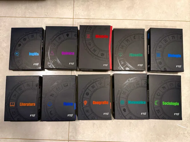 Box livros 360 - todas as matérias
