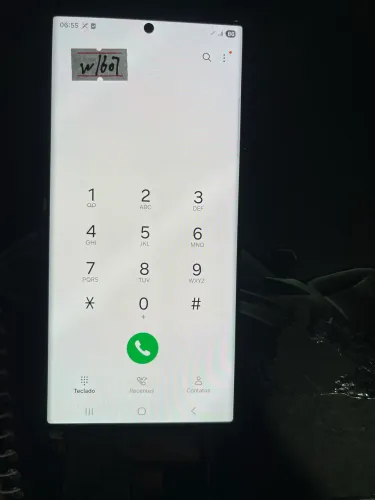 Tela Samsung S23 ultra original aro na cor preta - faço envio/ Olx pay