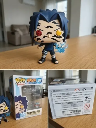 Funko Pop! Naruto Shippuden - Sasuke (Curse Mark) #455 (Original/Special Edition)