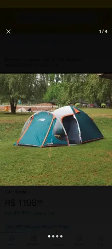 Barraca camping ntk indy 4/5