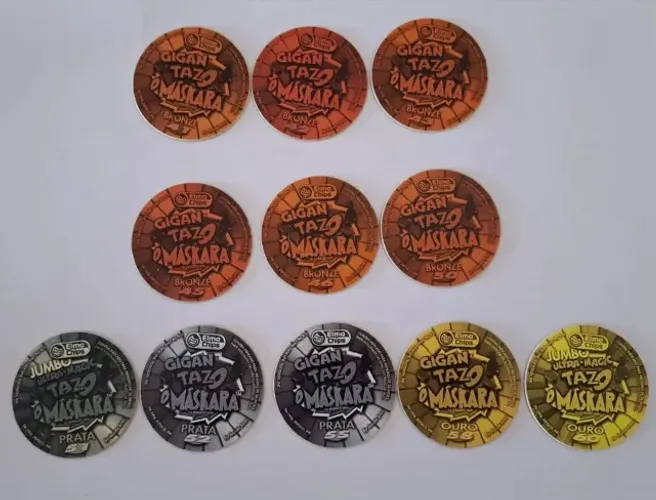 9 Gigan Tazo + 2 Jumbo O Máskara