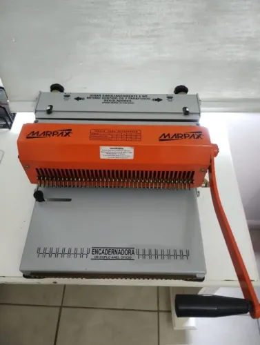 Encadernadora de Duplo Anel (Wire-O) Marpax Ofício