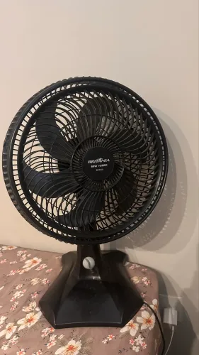 Ventilador Britânia turbo 60w BVT301pouco tempo de uso