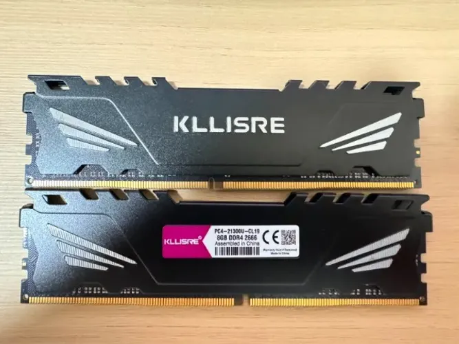KIT 16GB RAM KLLISRE DDR4 2666MHz - 2x8GB
