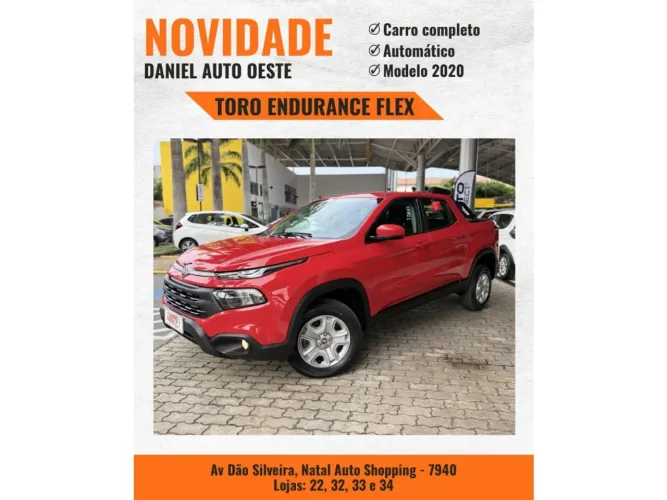 Fiat Toro Endurence 1.8 16V Flex Aut. 2020