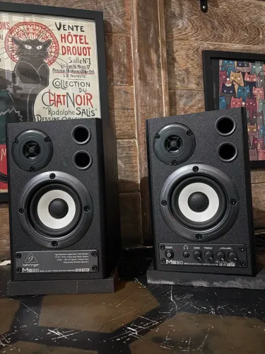 Monitores de referência Behringer MS20