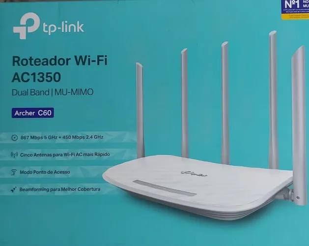 Roteador Wi-Fi AC1350 - ótimo estado