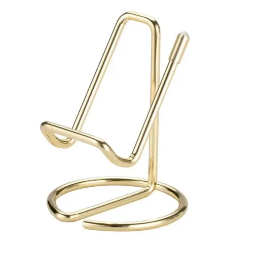Porta cartão de visitas dourado de luxo