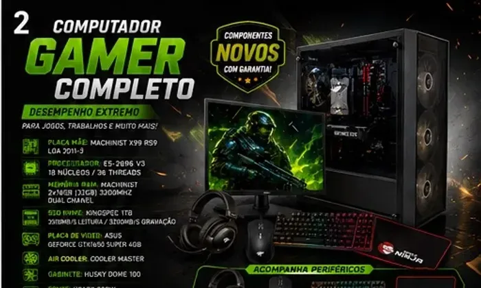 Pc gamer completo