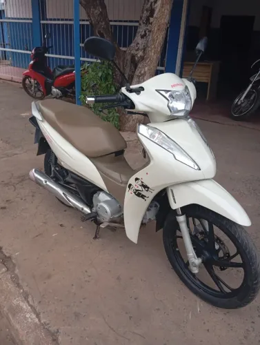 Honda Biz 125 flex 2020 branca perolizada valor 13.500