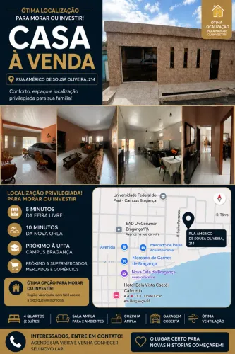 Casa à Venda em Bragança PÁ