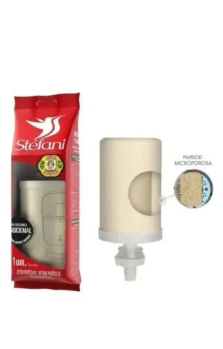 Refil Vela Filtro de Barro Stefani Simples 