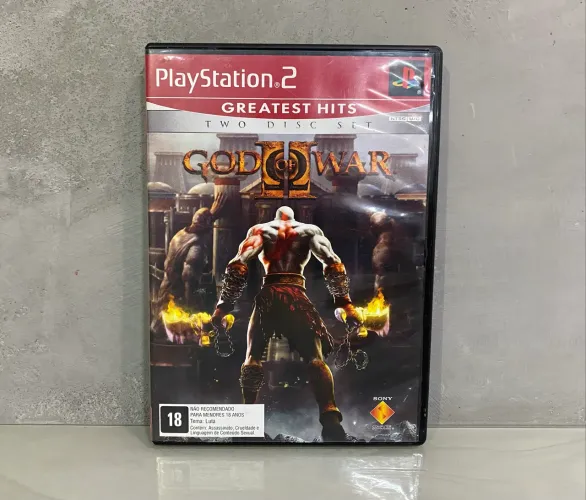 GOD OF WAR 2 PS2 ORIGINAL 