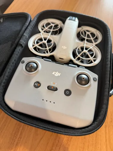 Drone DJI neo + Controle rc n3 + Case silicone + 1 bateria