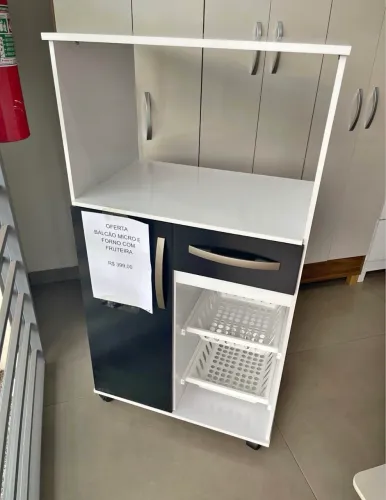 Oferta balcão micro e Forno Com Fruteira novo ?