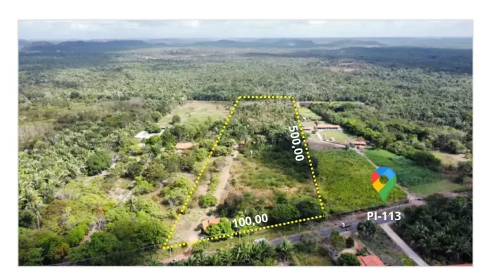 Sítio á venda com 5 hectares na Rodovia -Pi 113, Santa Teresa a 28 km de Teresina
