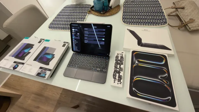 KIT COMPLETO iPad Pro 11 + Magic Keyboard + Capas Premium PRONTO PRA USO
