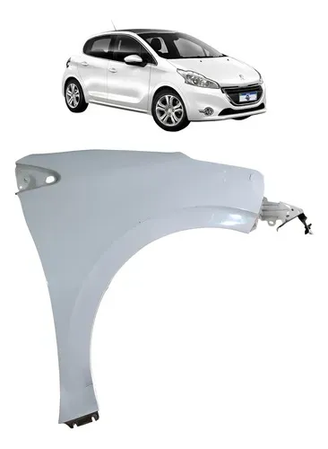 Paralama Dianteiro Direito Peugeot 208 1.5 2015 Uzad0