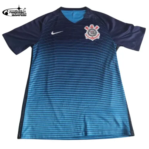 Camisa Corinthians II 2016 Nike Original - Degradê Azul e Roxo (Tamanho M)