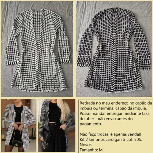 2 Kimonos cardigans por 50$ novos