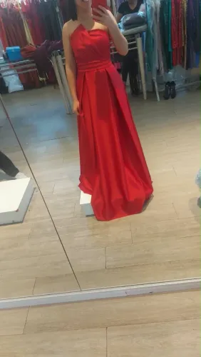 Vestido de festa vermelho