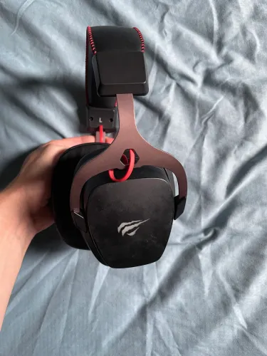 Headset Gamer Sem Fio Havit, RGB, Wireless, Drivers 50mm, Preto - HV-H2015BG   