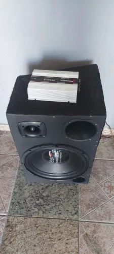 Caixa de som e módulo