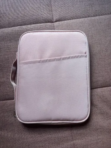 Case/capa para tablet 9" a 11" com espaço para teclado - rosinha