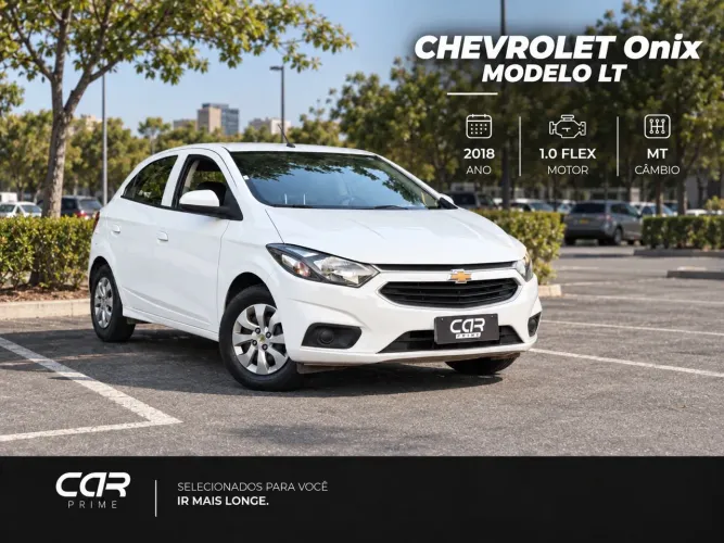 Chevrolet Onix Hatch LT 1.0 8V Flex Mec. 4P 2018