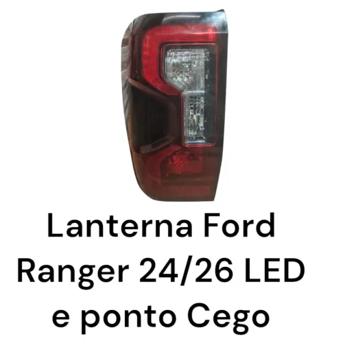 Lanterna Ford Ranger 24/26 C/LED e Ponto Cego