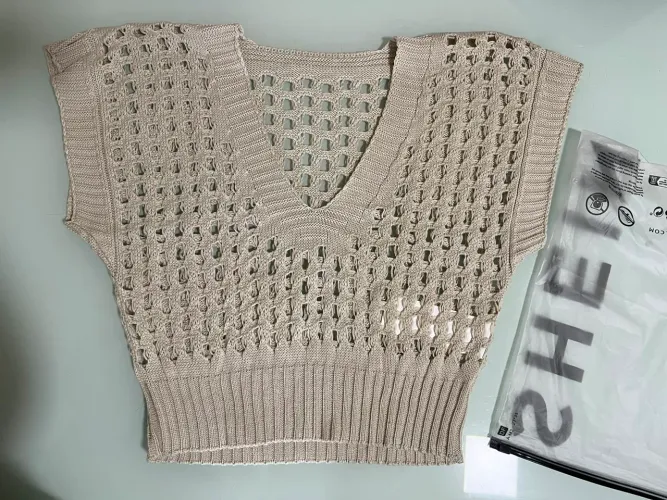 Blusa de tricô