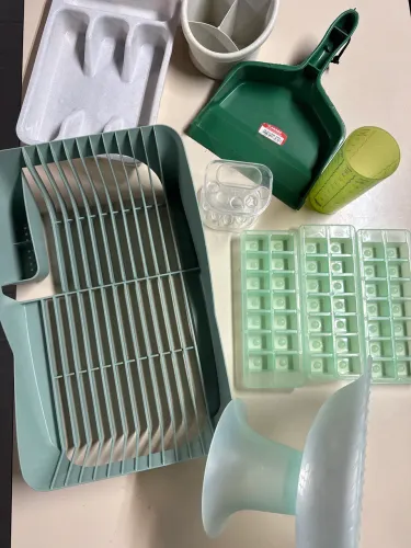 Kit escorredor e utensílios  cozinha