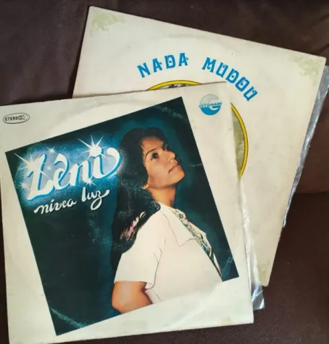 Lote 2 Lps Discos de Vinil Gospel Evangélico Leni Silva - raro