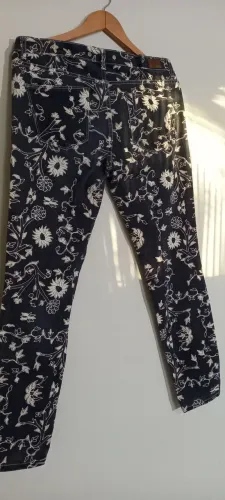 Calça Jeans Feminina Animale Oreta Floral