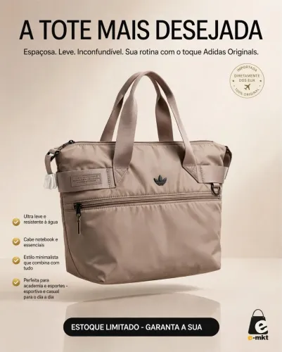 Bolsa Tote Puffer Shopper Adidas Originals