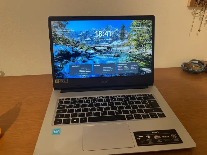 Notebook Acer Aspire 3 A314 - 4GB RAM (Com expansão inclusa)