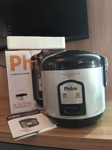 Panela de arroz Philco 5 xícaras produto novo na caixa