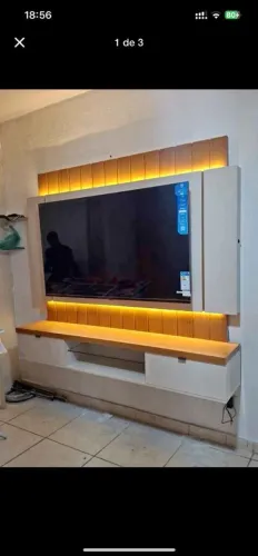 Painel de TV com led, novo, perfeito pra você
